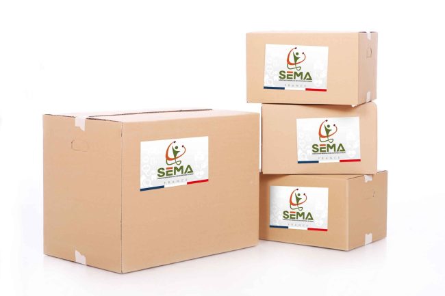 Stickers sur carton – SEMA France